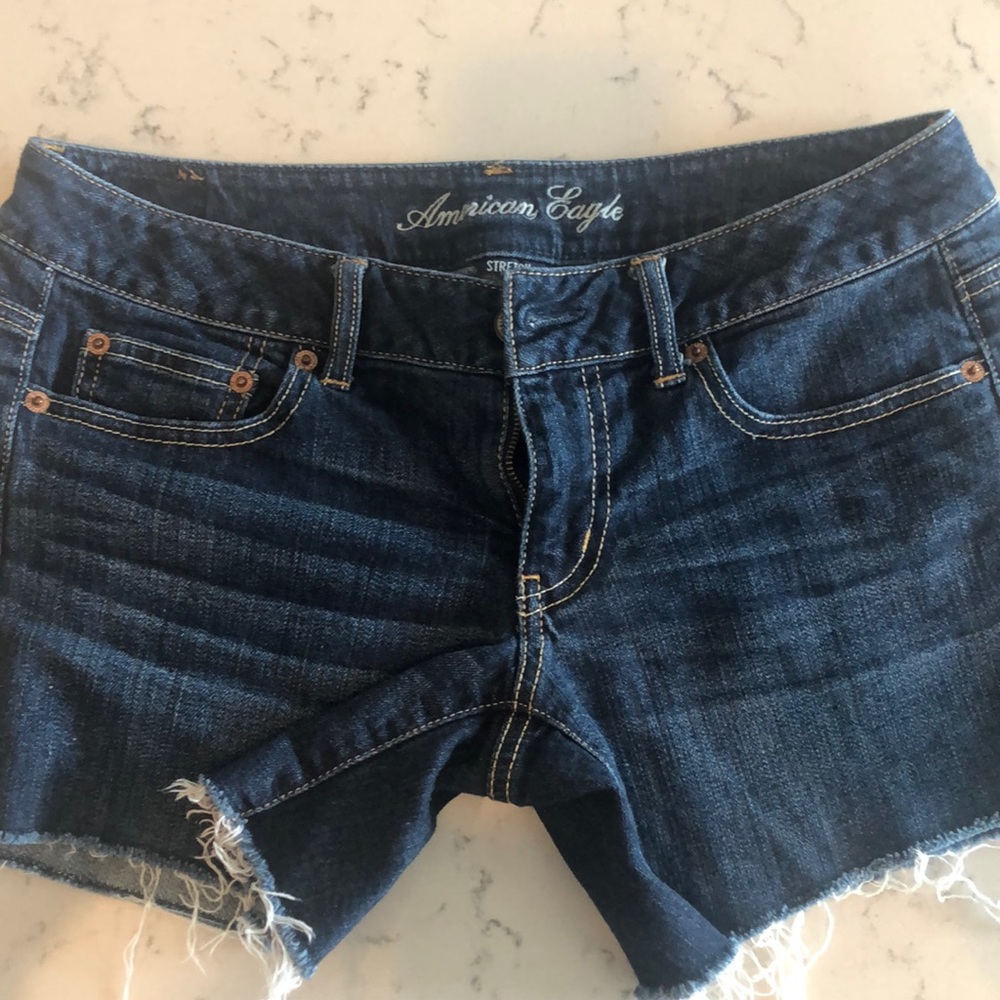 America Eagle denim shorts